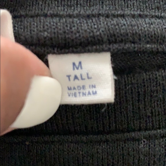 Black long sleeve sweater dress - Picture 5 of 5